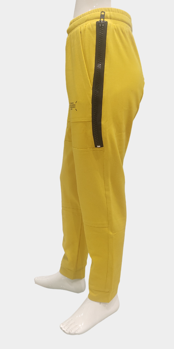 Boys Yellow Joggers Style Casual Track Pant