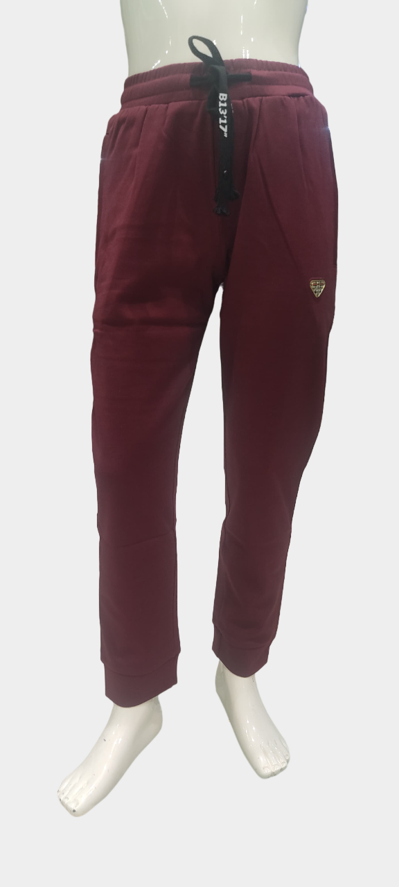 Boys Wine Joggers Style Casual Track Pant