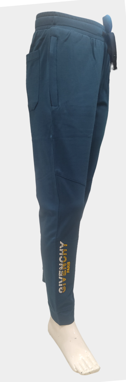 Boys Turq Blue Joggers Style Casual Track Pant