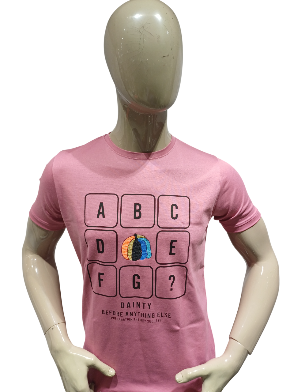 Mens Onion Round Neck Half Sleeve Fancy T-Shirt