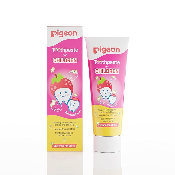 Pigeon Strawberry Flavour Baby Toothpaste 45g