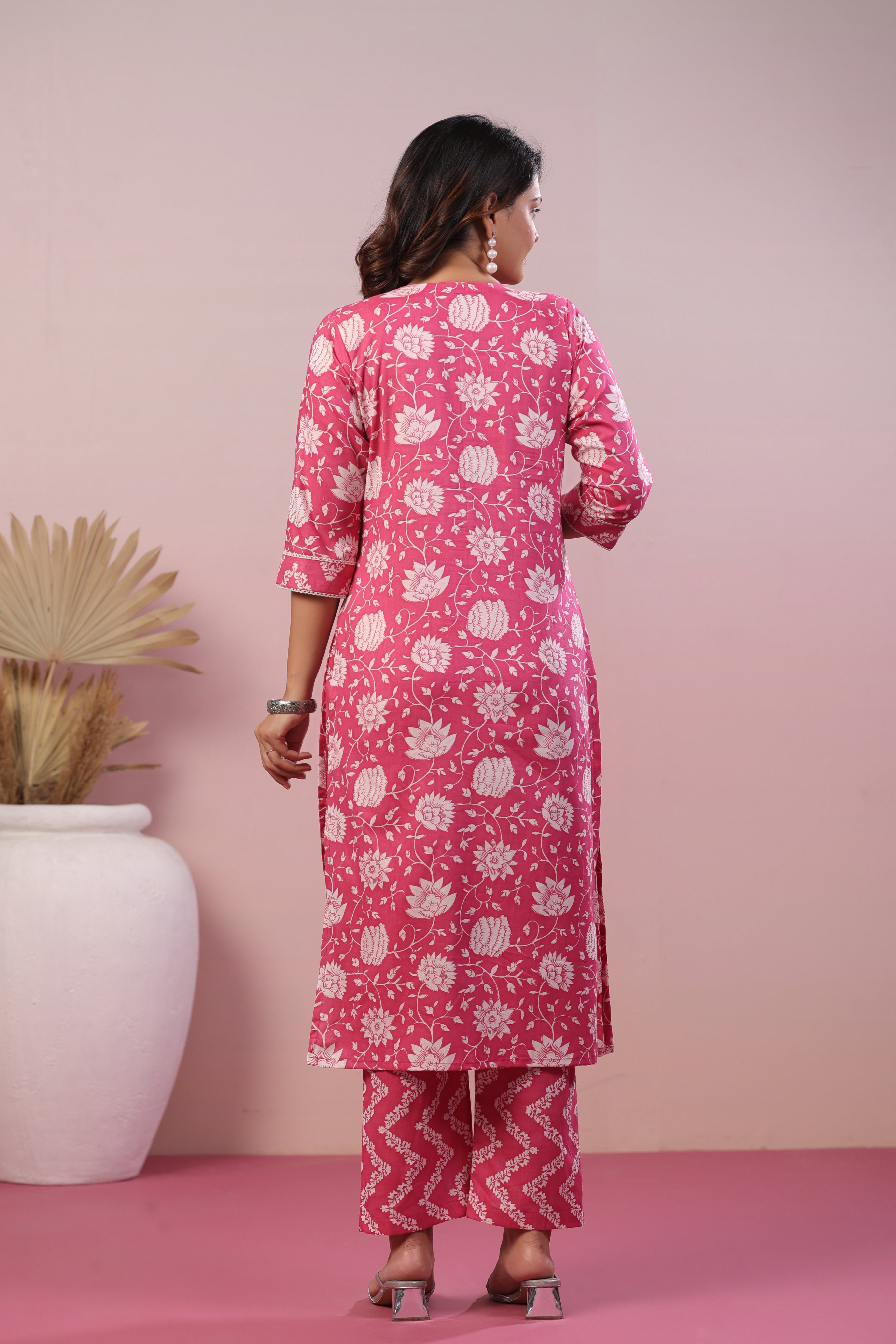 Women Floral Printed Fancy Kurti Suit