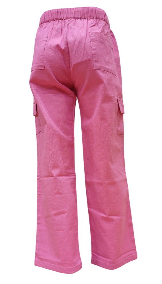 Girls Rani Round Elastic Fancy Cargo Pant