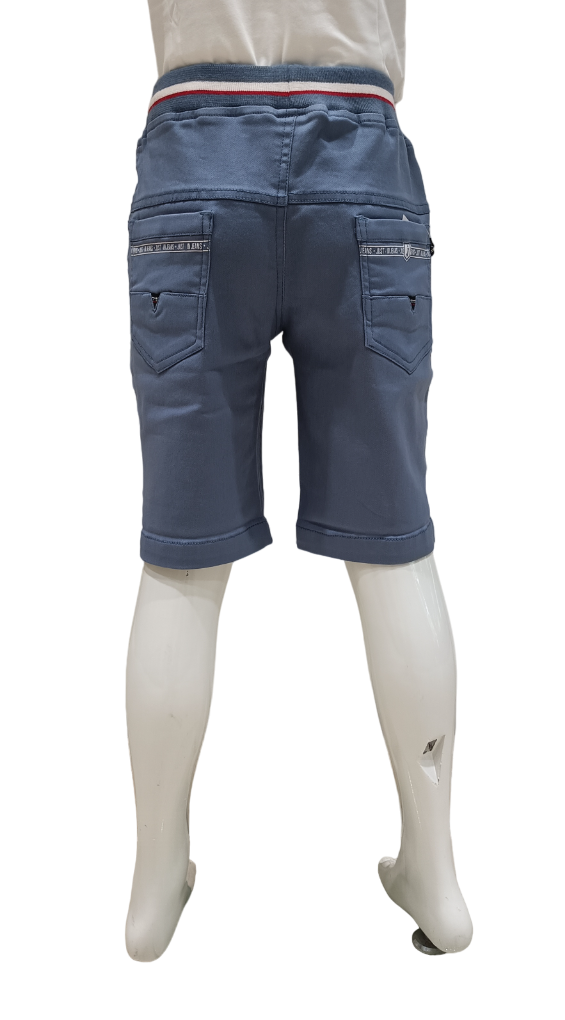 Boys Light Blue Knee Length Fancy Jamaican