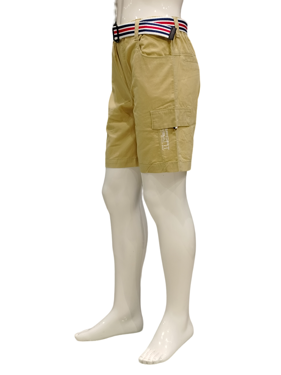 Boys Khaki Fancy Cotton Jamaican