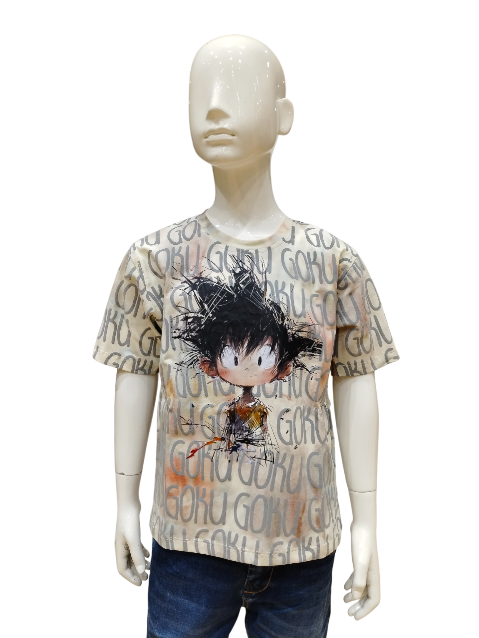 Boys Multi Half Sleeve Printed Fancy T-Shirt