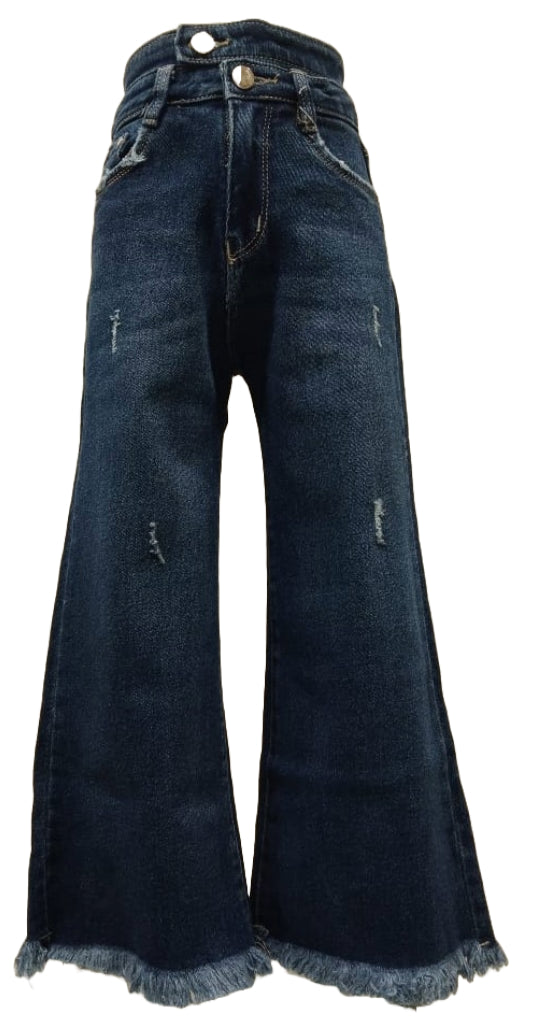 Girls Denimax High Waist Regular Fancy Jeans
