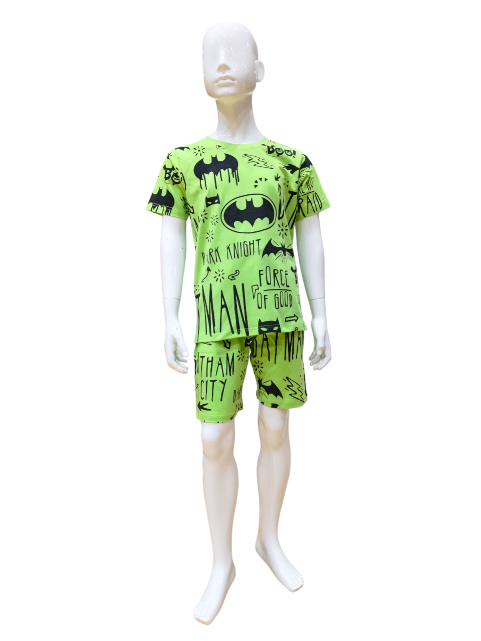 Boys Lime Fancy Co-Ordinates Set