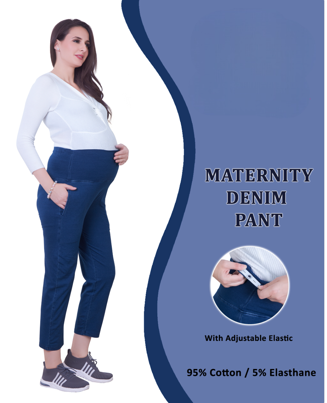 Women's Maternity Denim Pant