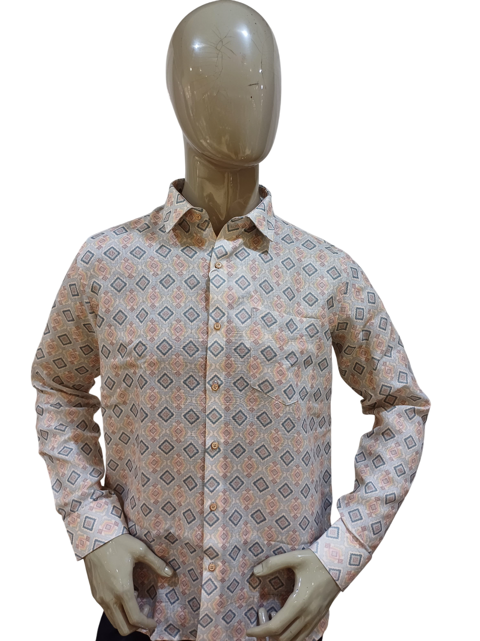 Men's Party Wear Printed Shirt