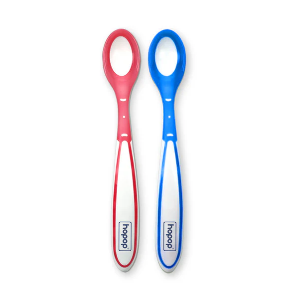 Hopop Heat Sensor Color Changing Feeding Spoons