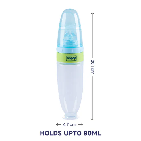 Hopop Soft Squeezy Silicone Food Feeder 3oz / 90ml