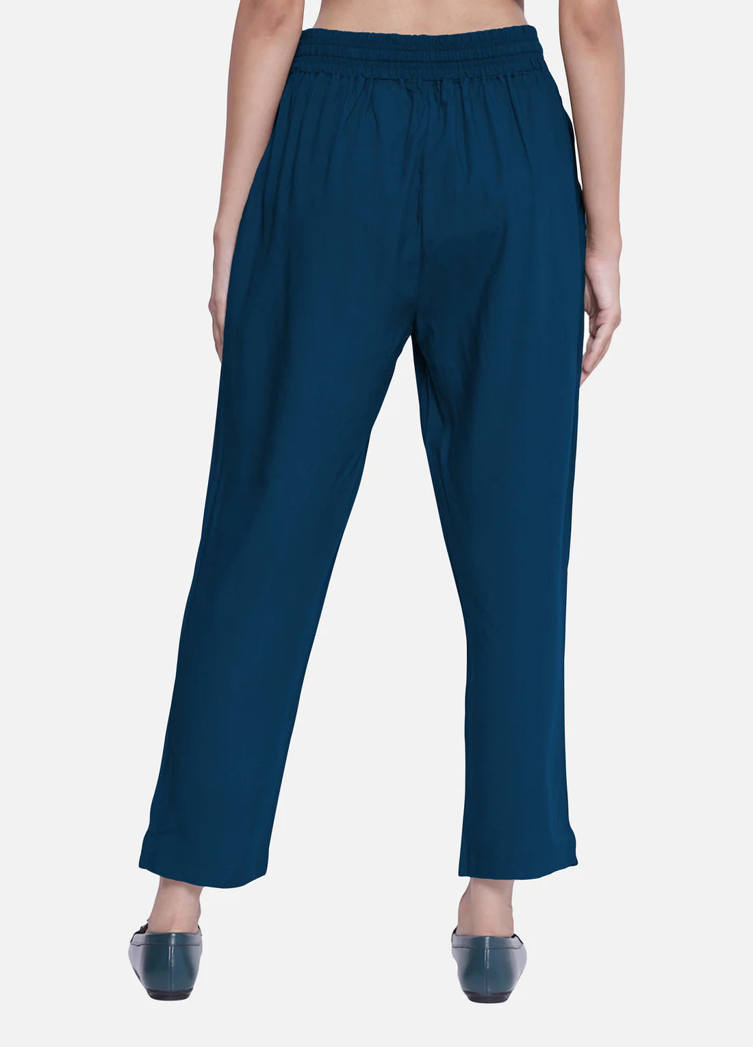 Women's Lyons Blue Stylish Casual Travelling Pant