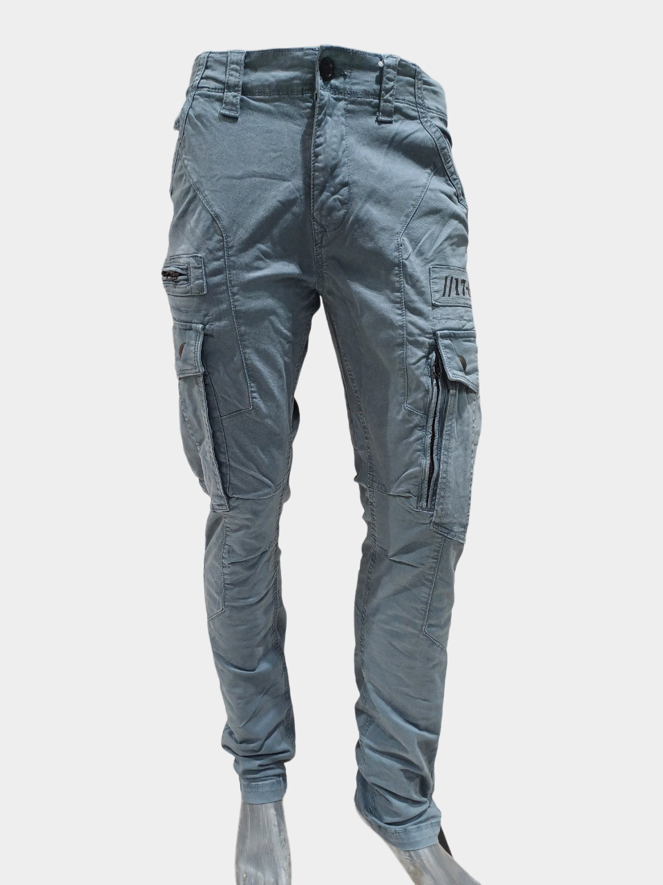 Men's Petrol Six Pocket Stylish Cargo Pant