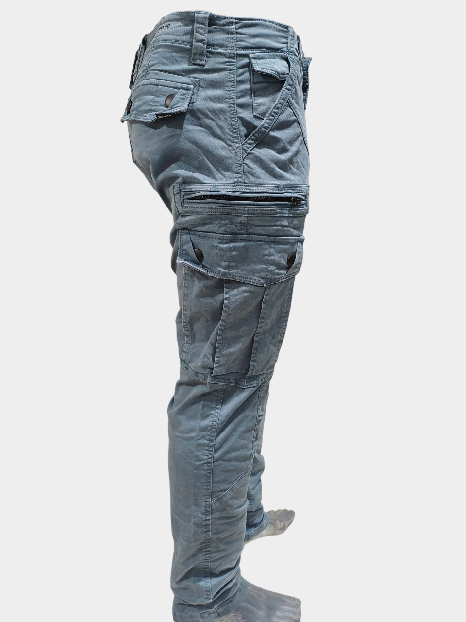 Men's Petrol Six Pocket Stylish Cargo Pant