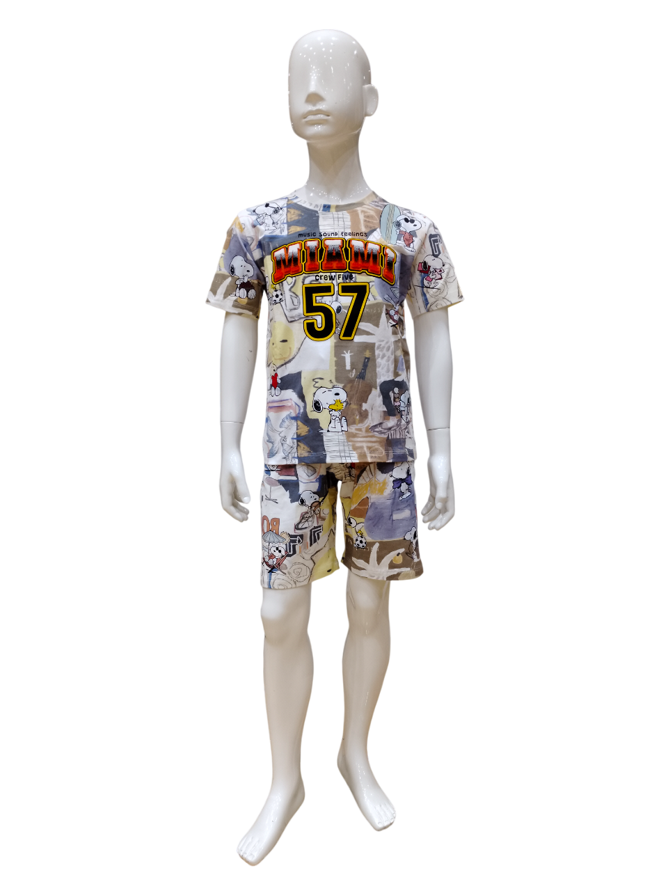 Boys Multi Printed Fancy Co-Ordinates Set