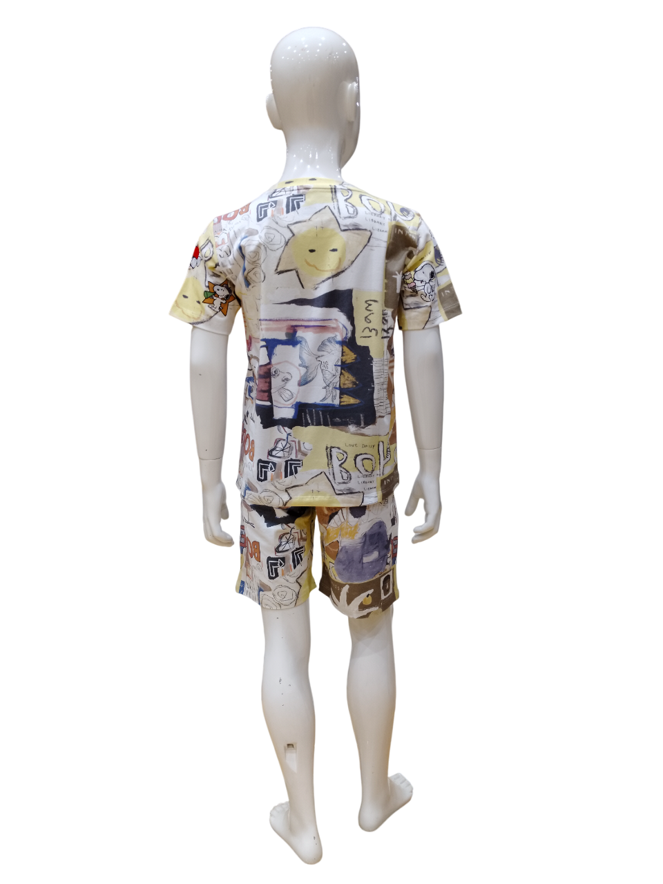 Boys Multi Printed Fancy Co-Ordinates Set