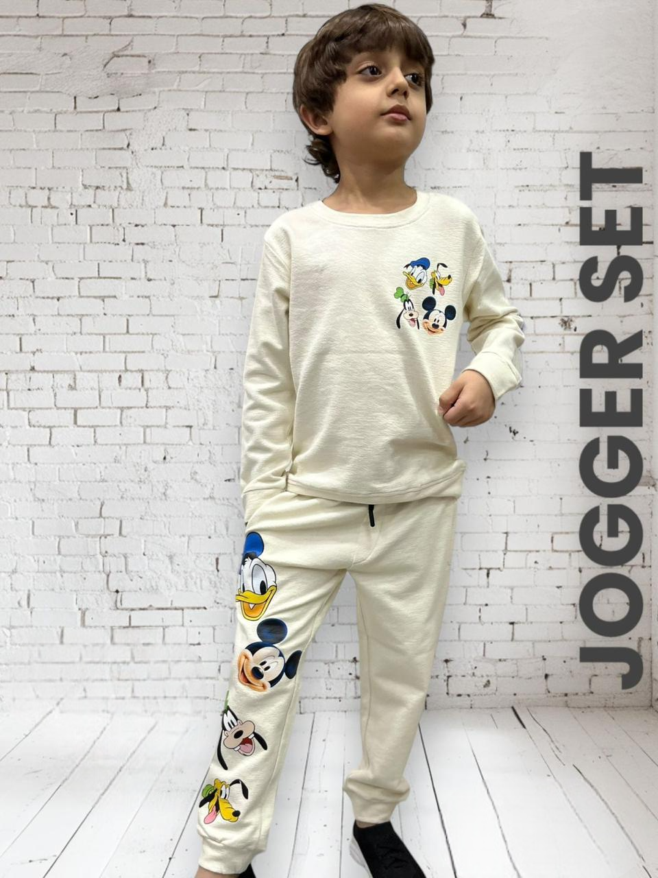 Boys Cream Pre Winter Co-Ordinates Set