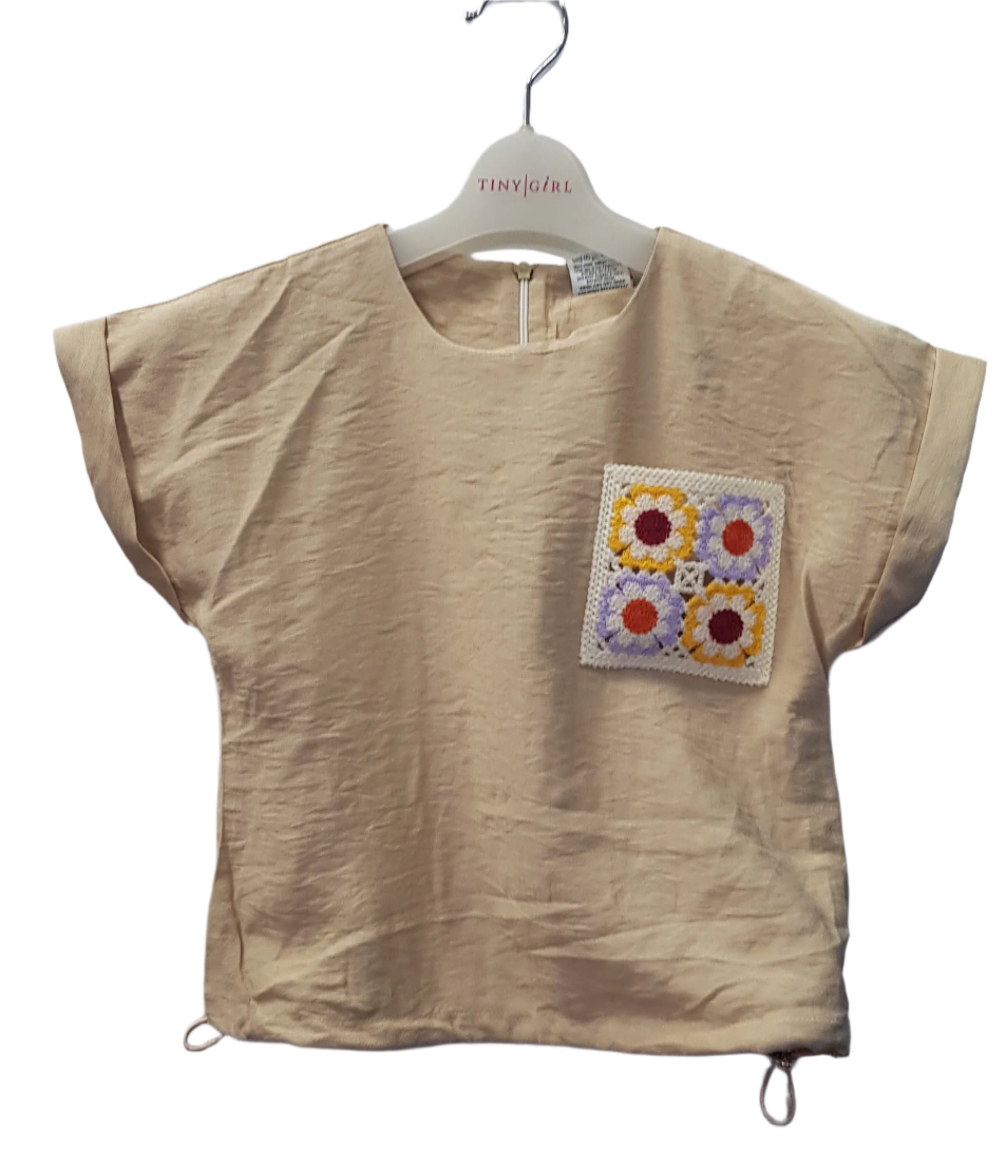 Girls Fawn Fancy Crop Top