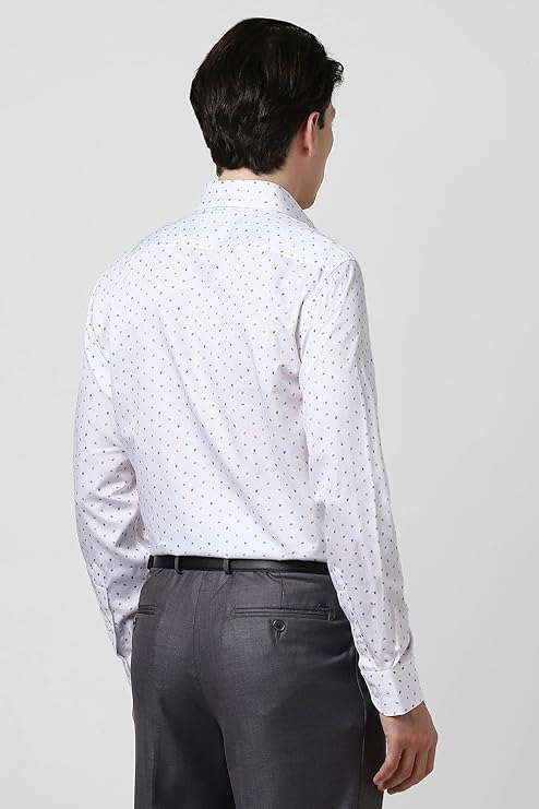 Vanheusen Men's Printed Full Sleeve Party Wear Formal Shirt