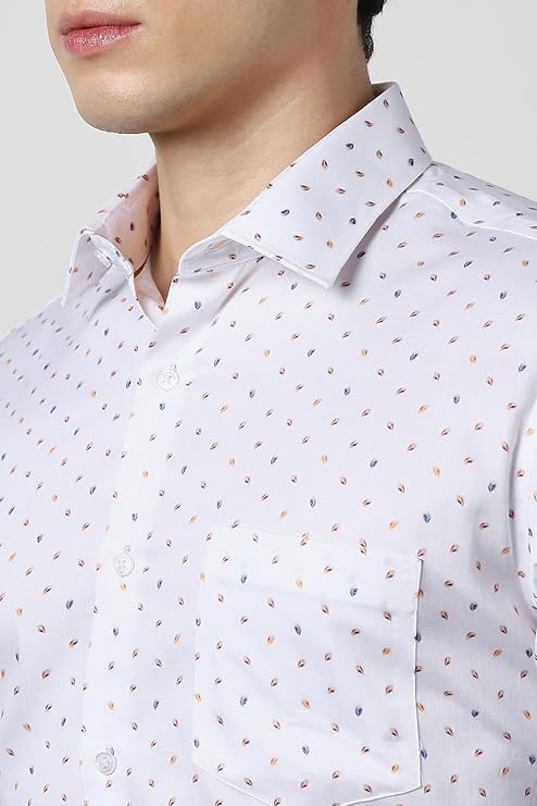 Vanheusen Men's Printed Full Sleeve Party Wear Formal Shirt