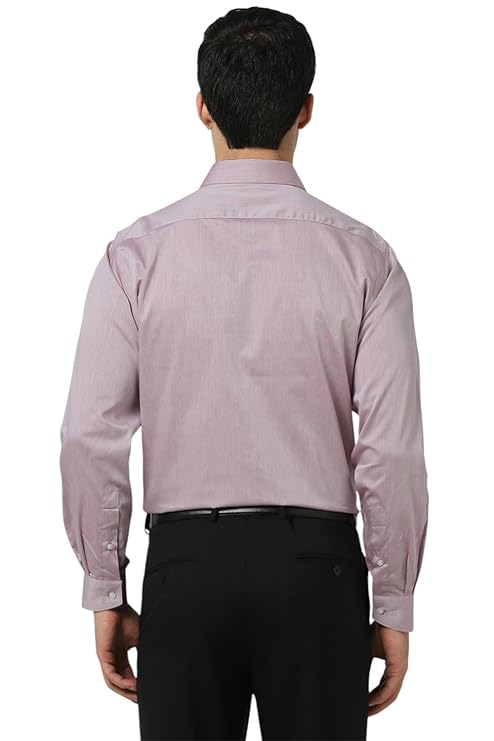 Vanheusen Men's Plain Full Sleeve Cotton Formal Shirt