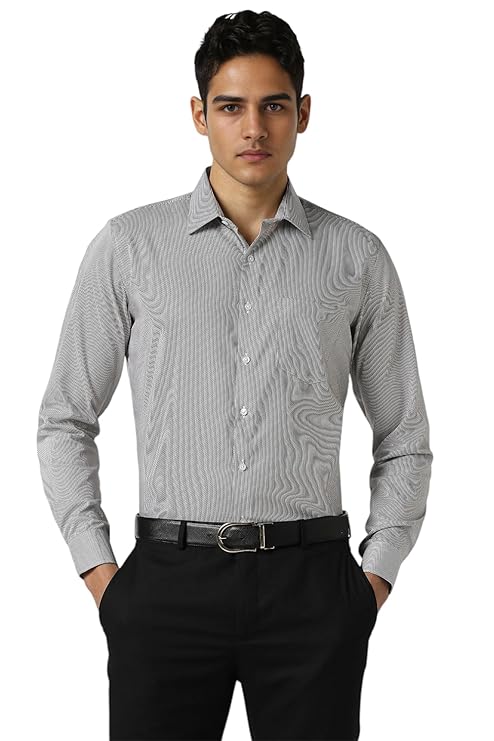 Vanheusen Men's Full Sleeve Cotton Formal Shirt