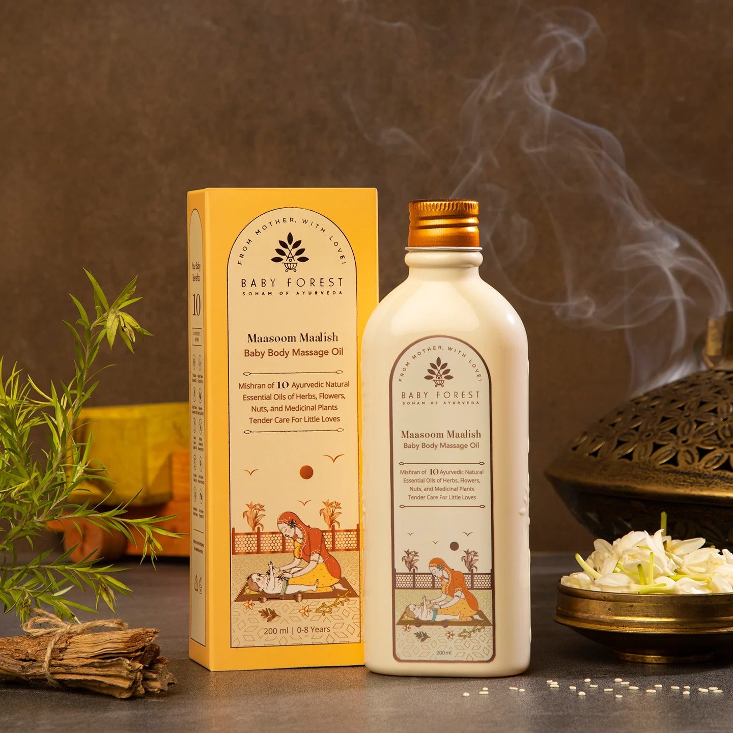 Baby Forest Maasoom Maalish Baby Body Massage Oil 200 ml