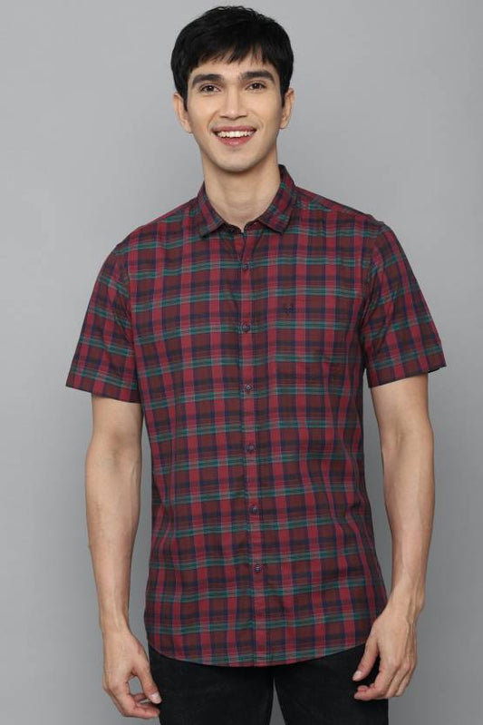 Allen Solly Mens Casual Half Sleeve Shirt
