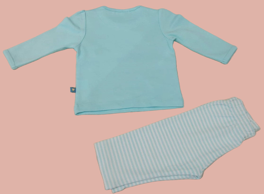 Baby Full Sleeve T-shirt And Bottom Full Set