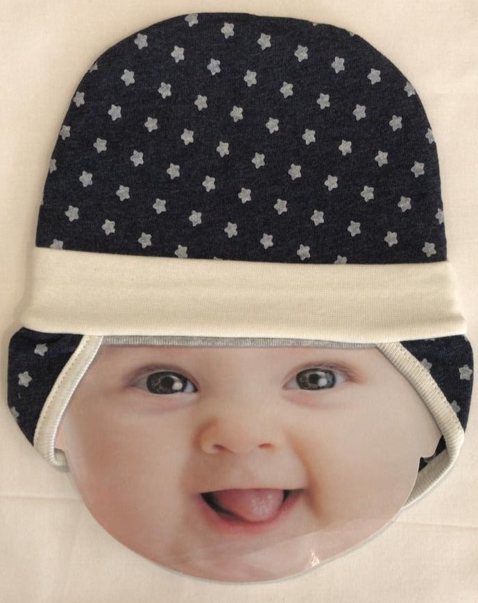 Baby Hosiery Cap with Knot