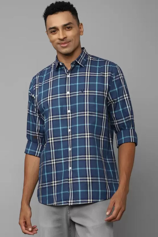 Allen Solly Mens Casual Full Sleeve Shirt